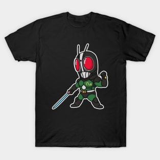 Kamen Rider Black RX Chibi Style Kawaii T-Shirt